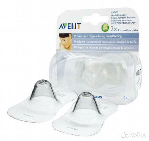 Накладки на грудь для кормления avent