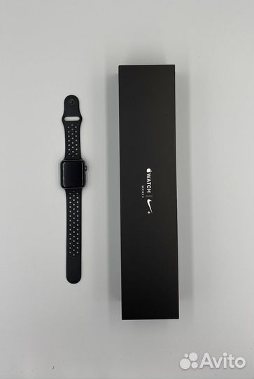 Часы Apple watch 3 42mm Nike
