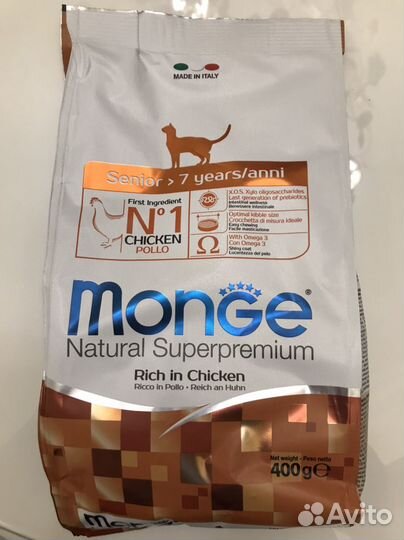 Сухой корм для кошек Monge