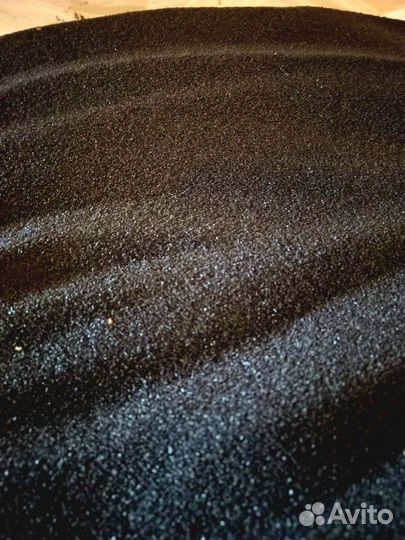 Черный кварцевый песок