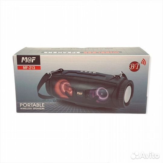 Портативная колонка MF-213 blue
