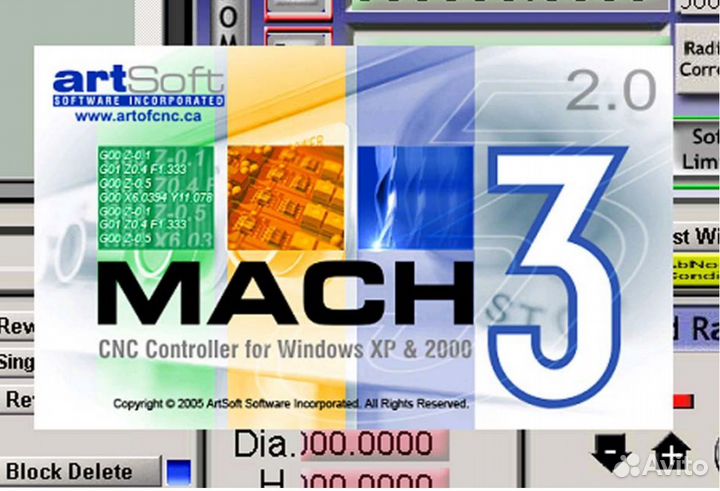 Mach 3 для чпу (бессрочная версия)