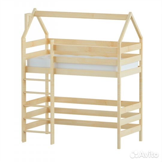 Кровать чердак из сосны