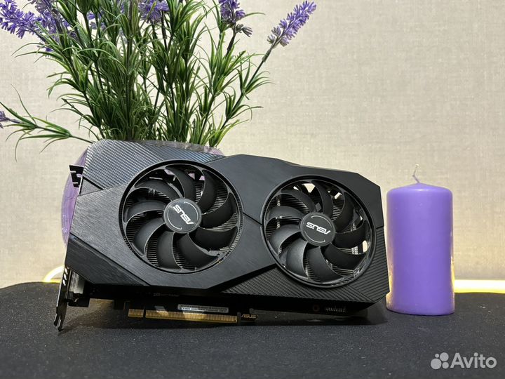 Видеокарта GTX 1660 Super 6GB Asus Dual