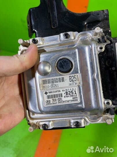 Блок управления двигателем Hyundai Solaris 2 седан