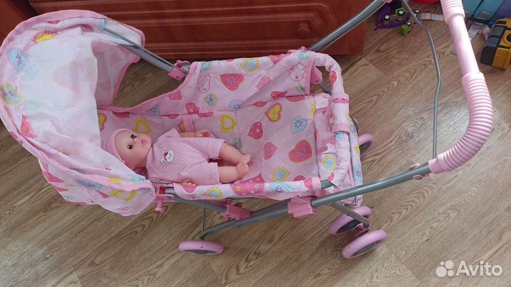 Коляска детская игрушечная для ребенка