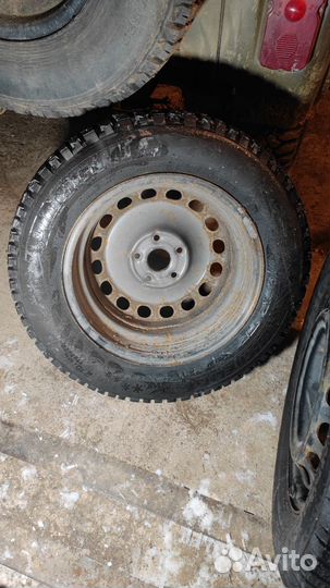 Зимняя резина с дисками r16