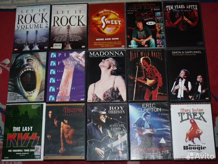 Классика рока на DVD