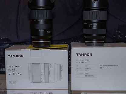 Tamron 28-75 Di III VXD G1,G2 Sony FE сост. нового