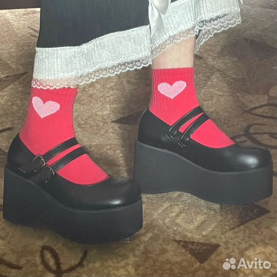 Туфли лолита на платформе