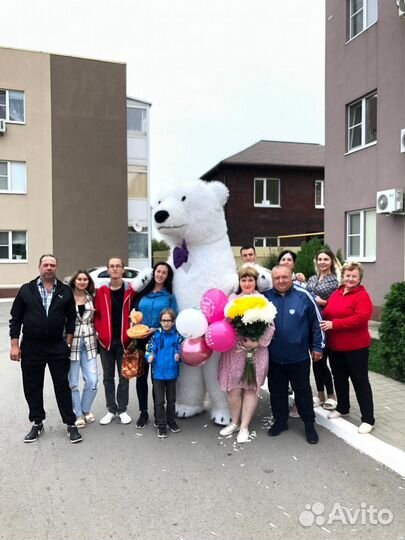 Белый мишка Степаныч