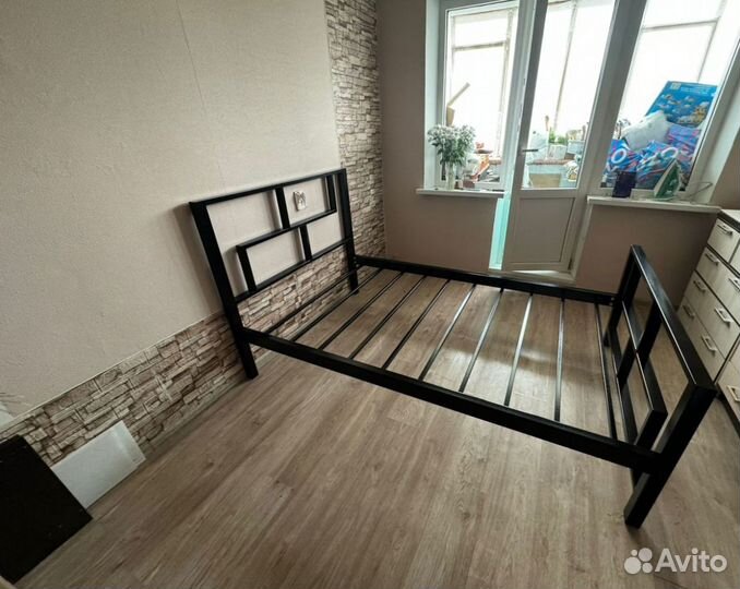 Кровать в стиле «лофт» из металла