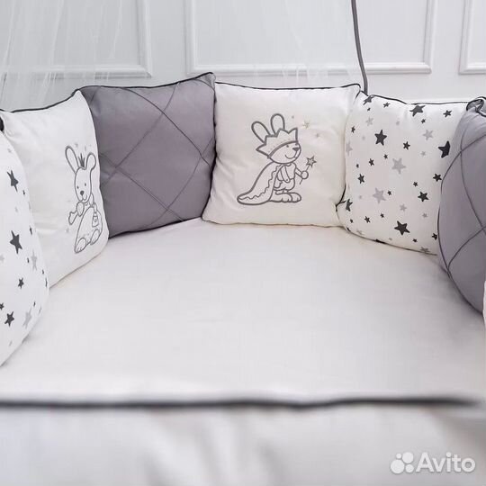 Бортики в кроватку