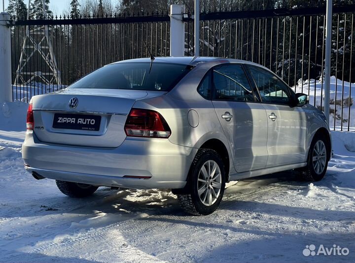 Volkswagen Polo 1.6 AT, 2016, 121 051 км