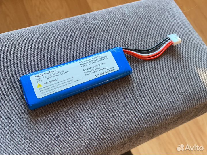 Аккумулятор для bluetooth колонки jbl flip 4