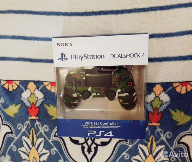 Геймпад Зелёный Камуфляж Dualshock Playstation 4