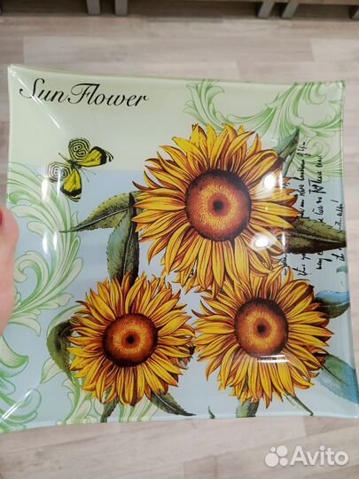 Набор тарелок квадратных 2 шт