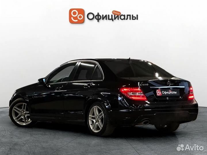 Mercedes-Benz C-класс 1.6 AT, 2013, 164 310 км