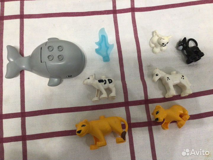 Конструктор lego duplo фигурки животных