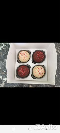 Шоколадные бомбочки с маршмеллоу