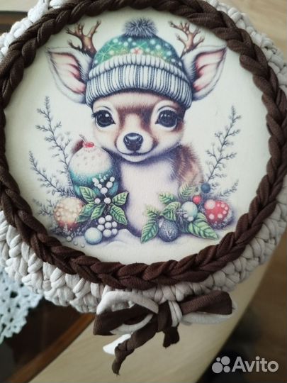 Вязаная шкатулка