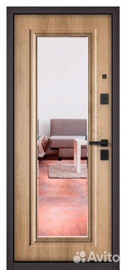 Дверь с зеркалом