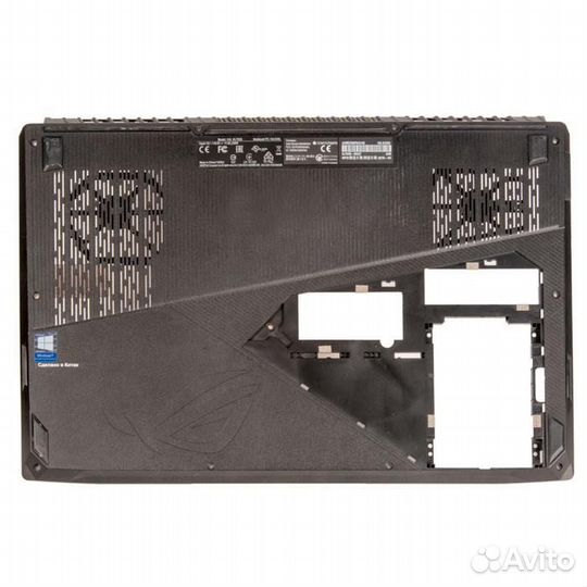 Поддон (нижняя часть корпуса) Asus GL703GM, GL703G