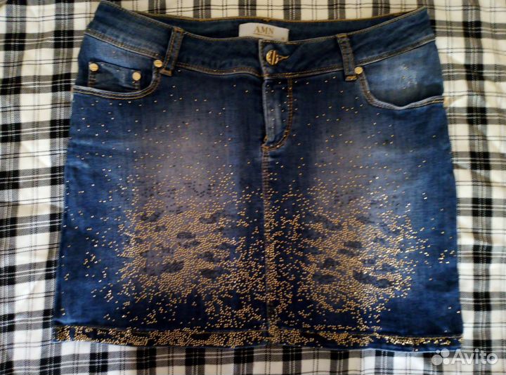 Юбка джинсовая