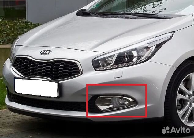 Фара противотуманная левая Ceed II 92201A2000