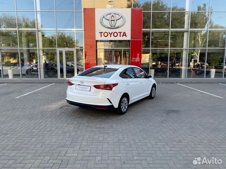 Hyundai Solaris 1.6 AT, 2021, 129 003 км