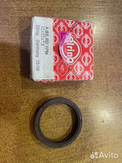 Сальник коленвала Elring 42X52X7,5