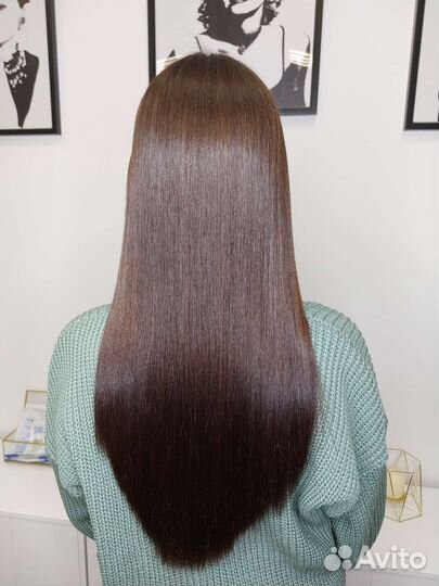 Кератиновое выпрямление