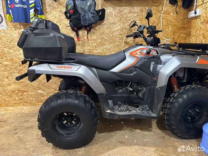 Квадроцикл loncin trv 350 pro