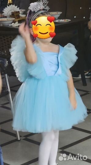 Пышное платье для девочки 116 122