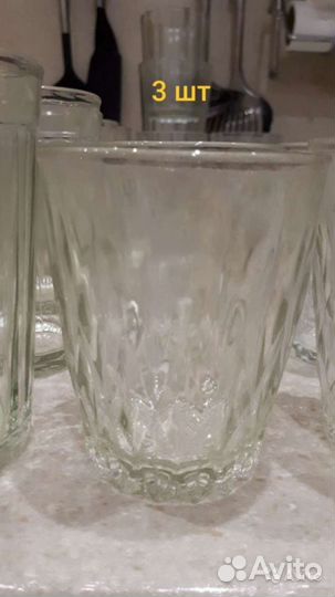 Стаканы граненые СССР