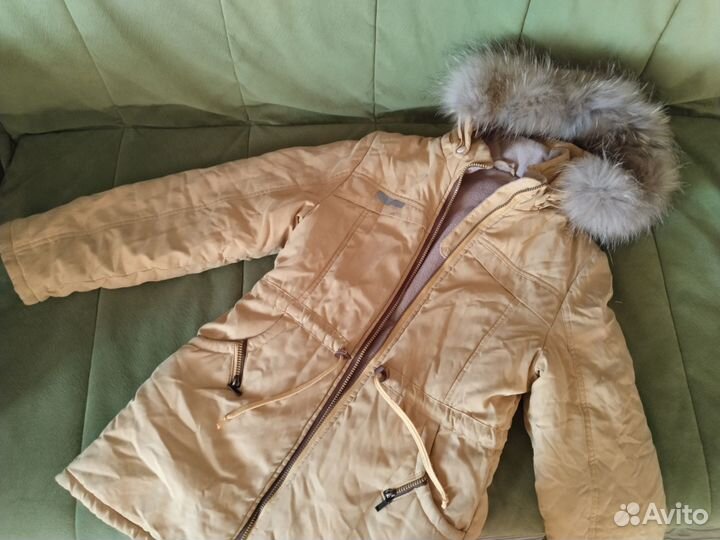 Парка для девочки зимняя 156