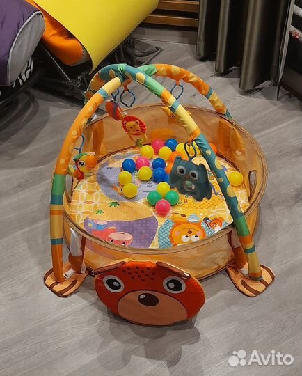 Развивающий коврик с манежем