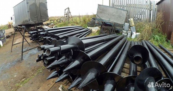 Сваи винтовые для фундамента