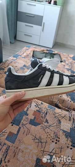 Adidas campus 00s чёрные оригинальные