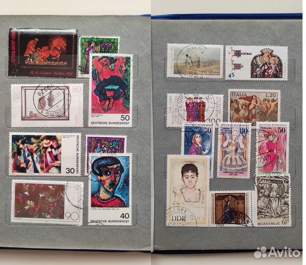 Марки искусство