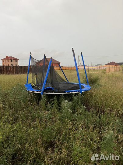 Батут с сеткой
