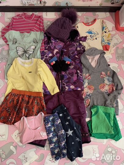 Девочке пакетом 98-104