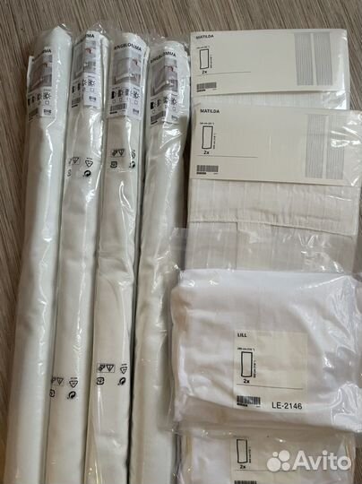 В ассортименте IKEA римские шторы, гардины