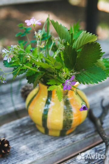 Ваза керамическая тыква