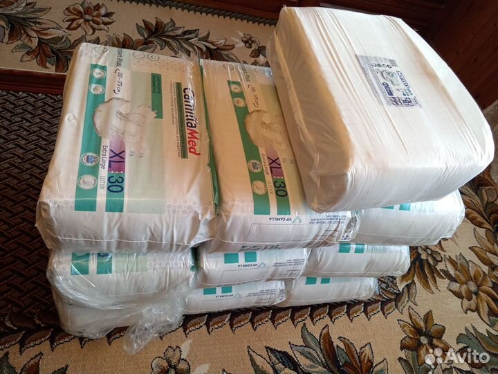 Памперсы для взрослых размер XL 30 шт, CamillaMed