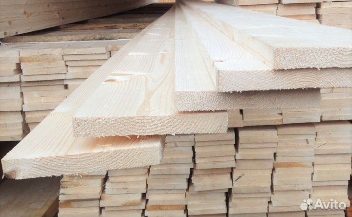 Доска сухая строганная