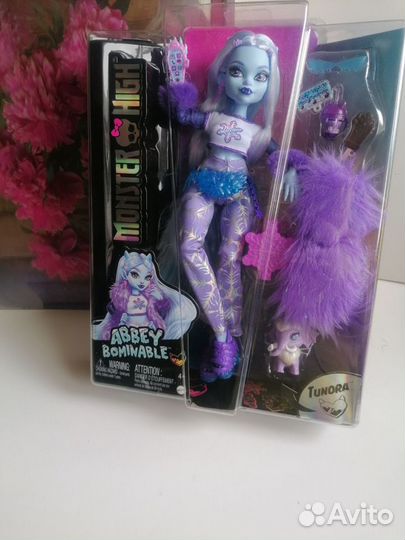 Кукла Монстер Хай Эбби новая Monster high