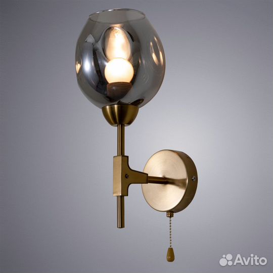 Бра Arte Lamp Yuka Smoky A7759AP-1PB