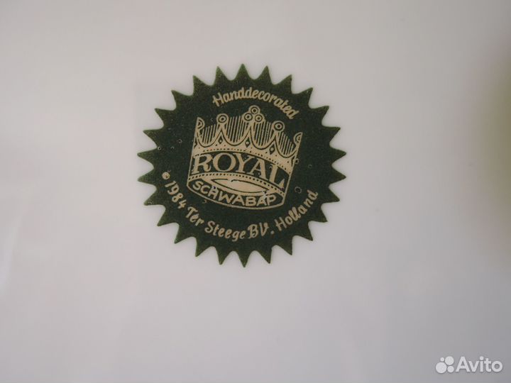 Тарелка настенная коллекционная Голландия