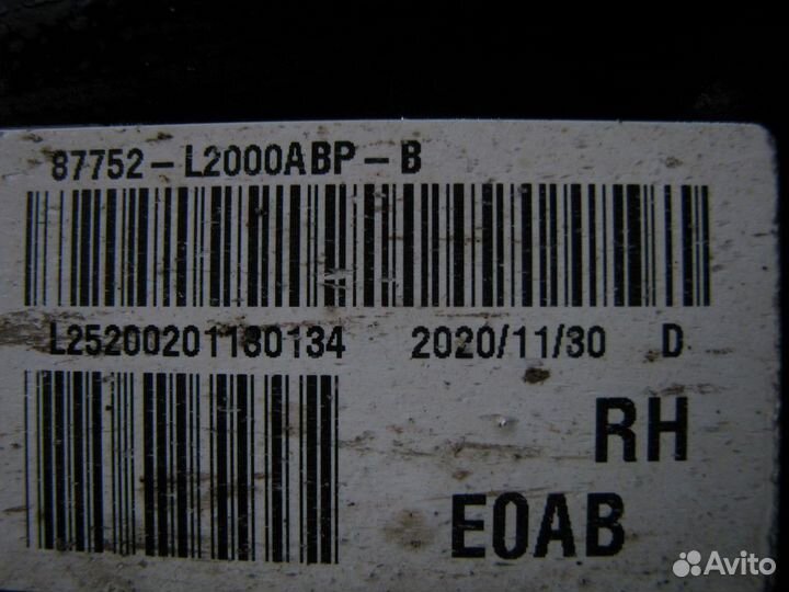 Kia K5 накладка порога правая 2020+